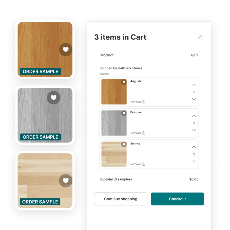 Order flooring samples from Armstrong Floor and Wall today!